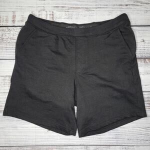 Eddie Bauer Men's Lounge Shorts with Pockets Black | Large